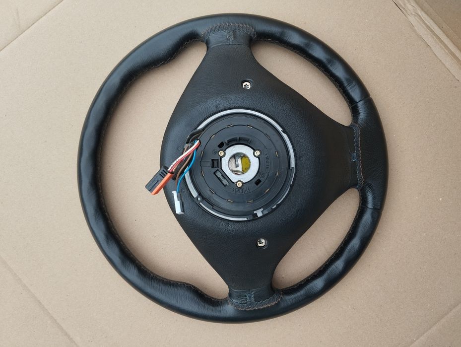 BMW E36 kierownica serducho 37 cm M pakiet wysyłka taśma poduszka
