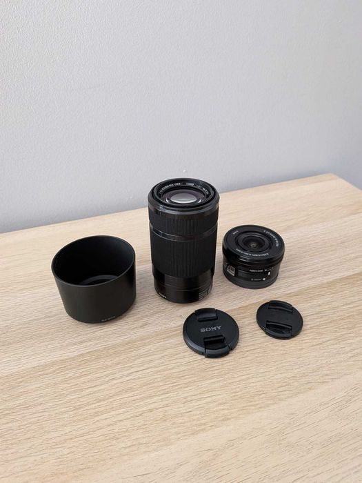 Pack Lentes Sony E-Mount: 16-50mm OSS + 55-210mm OSS