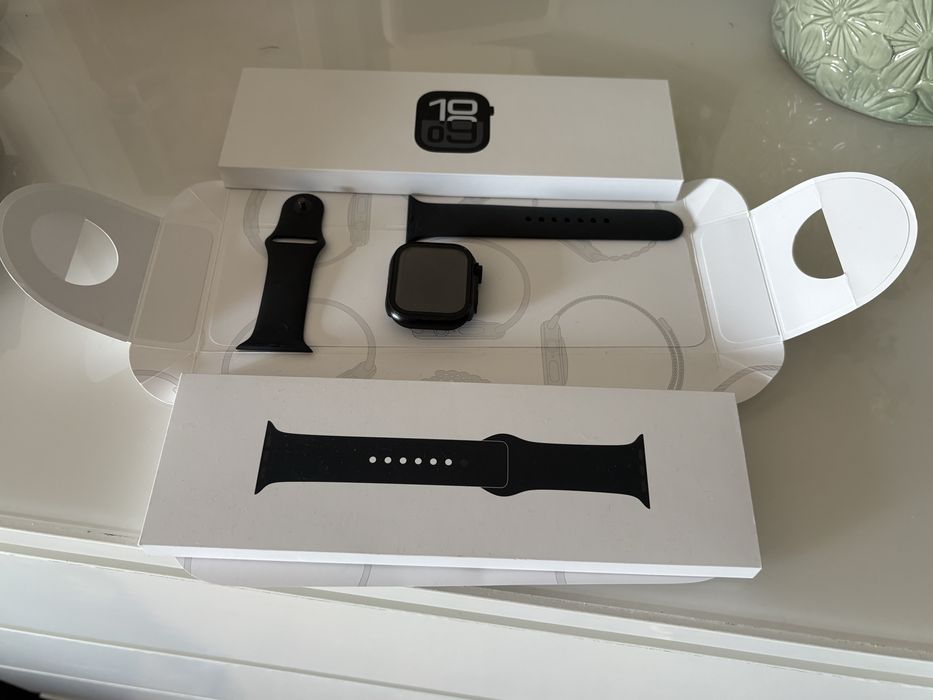 Apple Watch Series 10 GPS 46 mm Czarny | Bateria 100% | Pudełko + Ładowarka