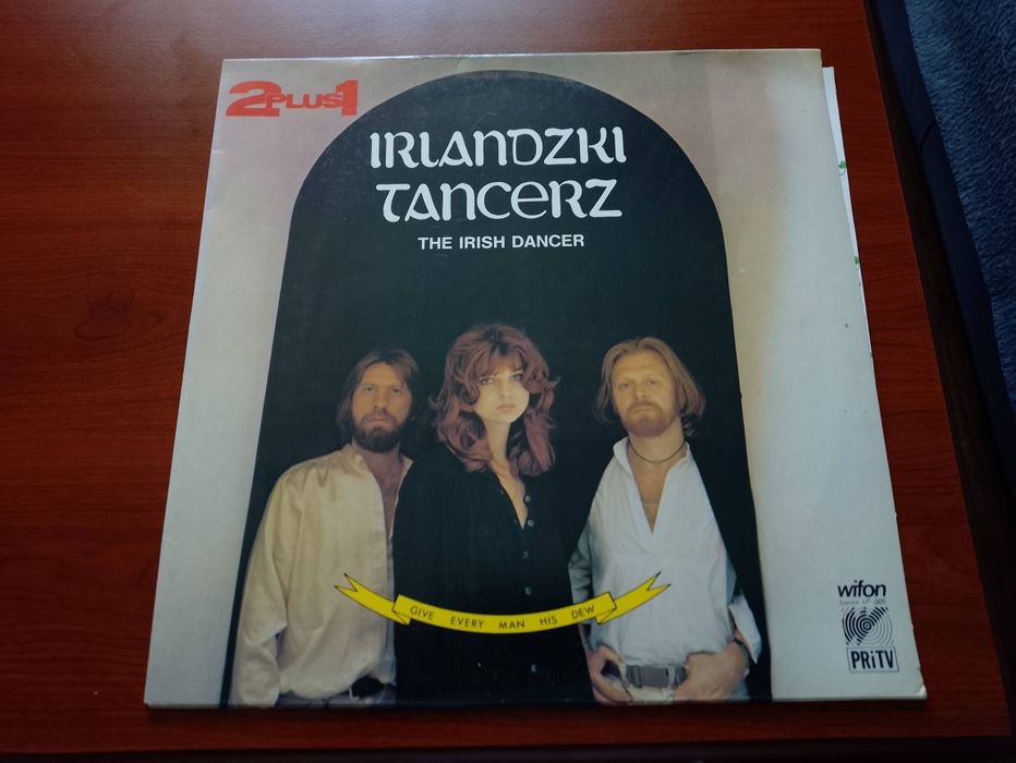 Płyta winylowa 2 PLUS 1 "Irlandzki tancerz" w bdb stanie