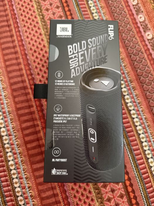 Coluna Portátil JBL Flip 6 nova