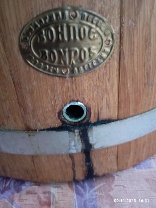 Бочка дубова під вино 30 л