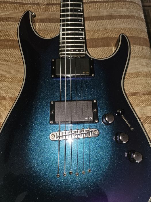 Schecter hellraiser   Hybrid C-1 Ultra Violet (UV)