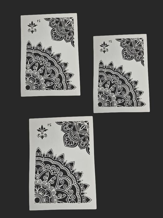 Szablon mandali, malarski, DIY, crapbookingu, tynk ozdobny - Nr 21