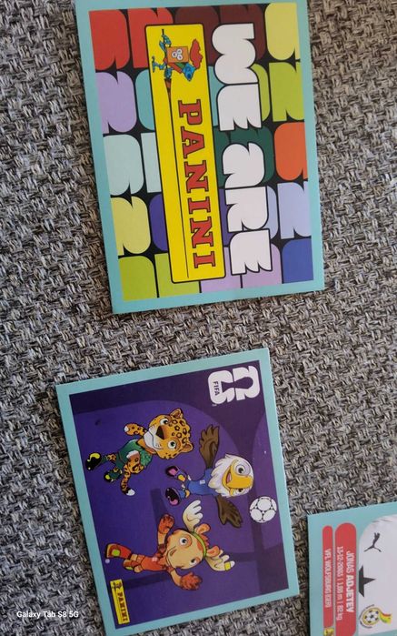 Cromos mundial set de atualizacao panini 2026