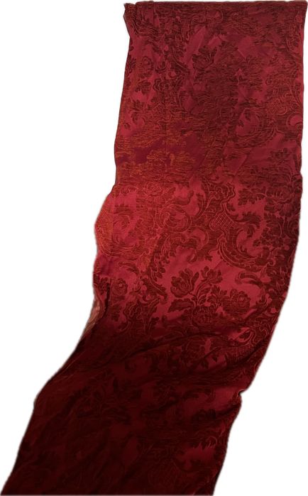 Komplet pałacowe kotary zasłony materiał żakard