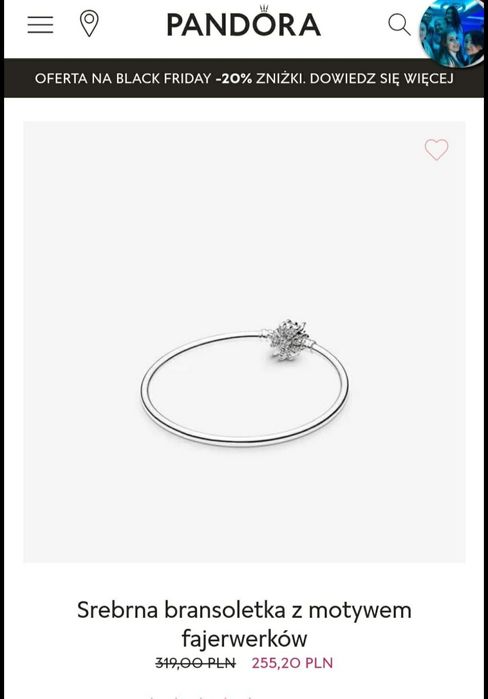 Nowa bangle rozm 1