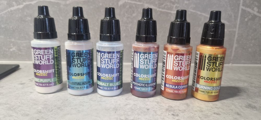Zestaw farb Green Stuff World Colorshift Meta