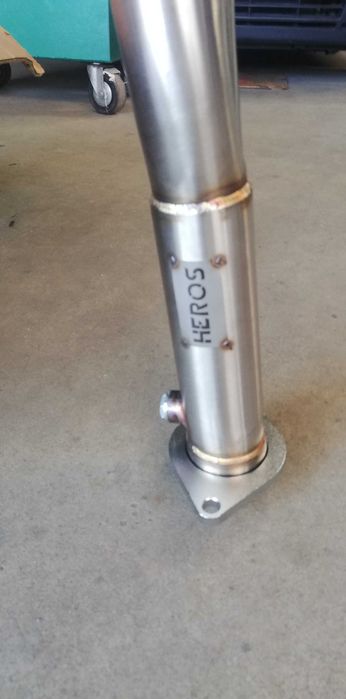 Coletor escape inox 4-2-1