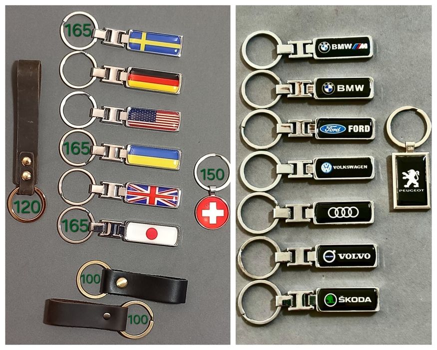 Новий Брелок для ключів Мерседес авто Mercedes VW BMW AUDI OPEL SKODA