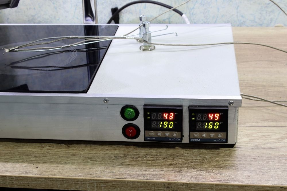 Инфракрасная термостанция, нижний подогрев