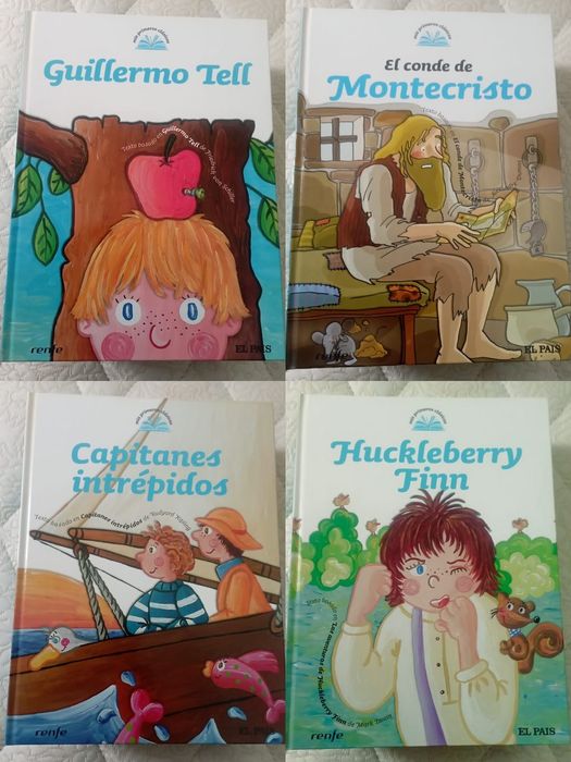 Livros infantis em espanhol
3€ cada livro. 
Desconto para 2 ou mais li