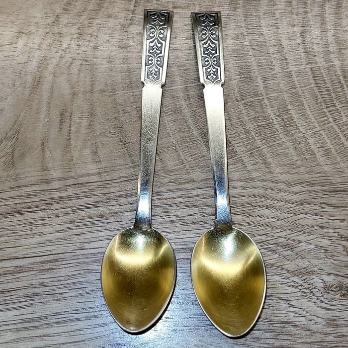 Серебряные чайные ложки_СССР
