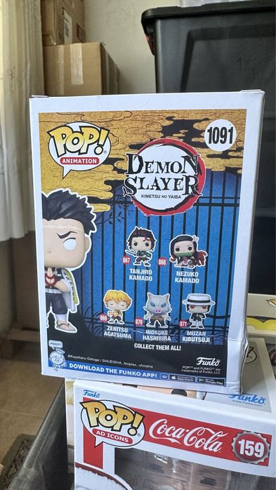 Funko pop demon slayer gyomei himejima 1091