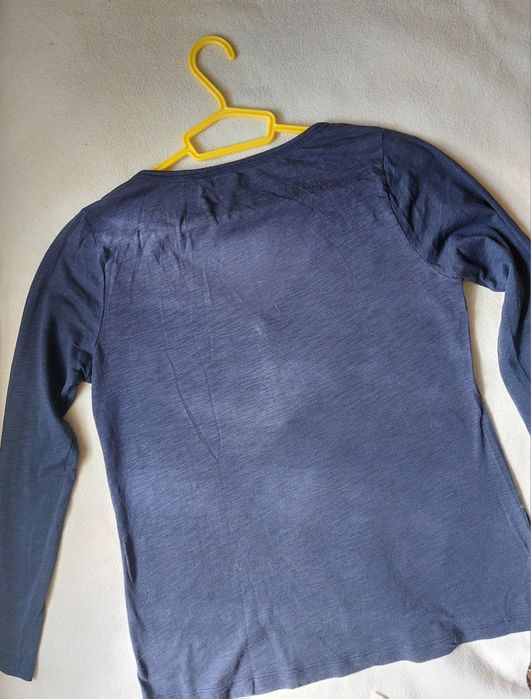 Женская футболка с длинным рукавом лонгслив Синий In Extenso