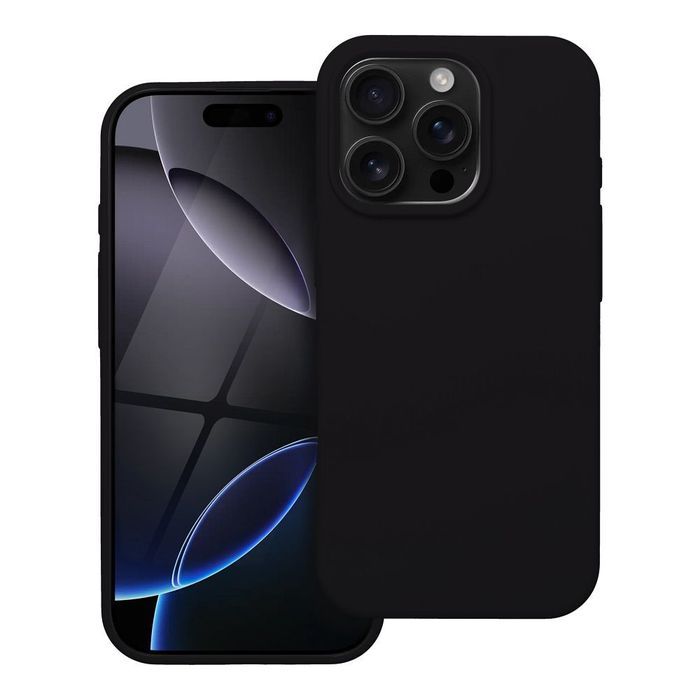 Futerał do iPhone 16 PRO Silicone czarny