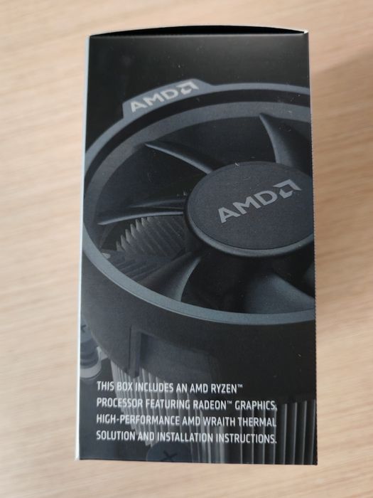 Procesor box, ryzen 5 4600G. Nowy zaplombowany