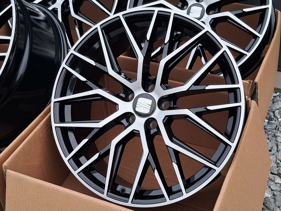 Alufelgi 18 SEAT 5x112 Alhambra Altea Ateca Leon Tarraco Exeo CNC RS4