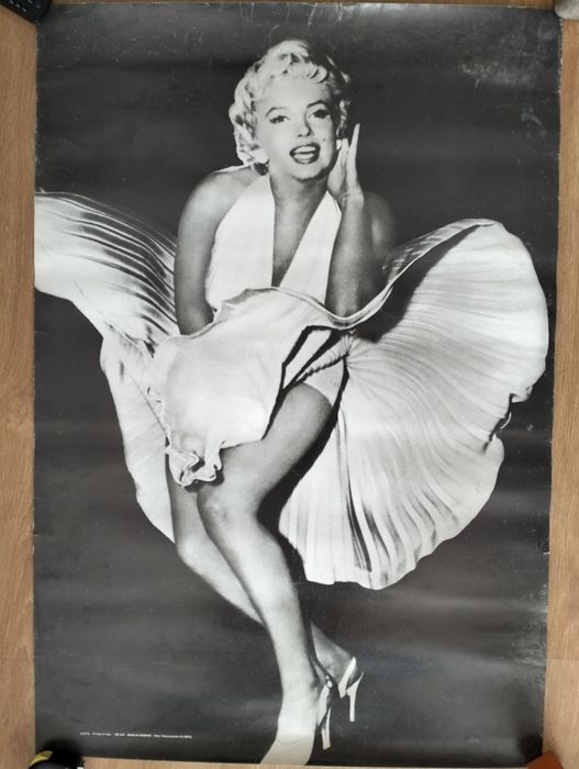 Antigo poster original Marilyn Monroe
