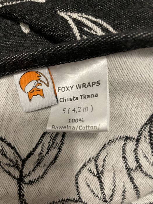 Chusta do noszenia dziecka Foxy Wrap Alpaka 4,2m