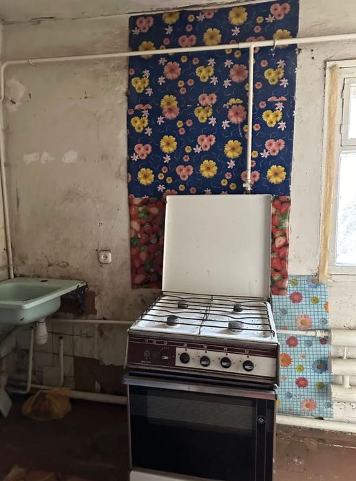 Будинок смт.Ріпки на березі річки