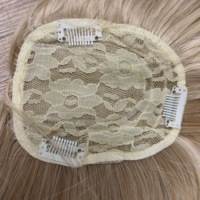 Włosy topper blond