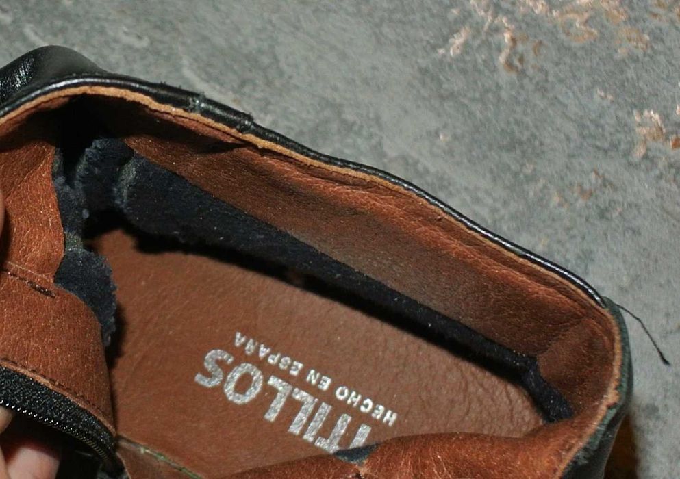 Pół Buty Skórzane - Pitillos - rozmiar 37