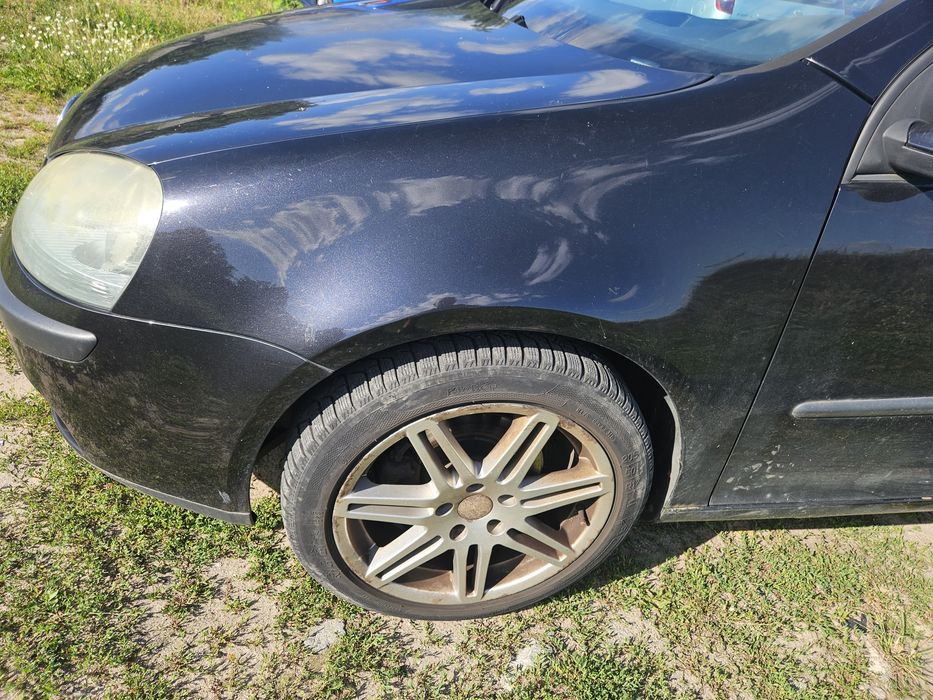 VW Golf 5 LC9Z zderzak maska blotnik lampa drzwi klapa alufelgi 1.4 tsi