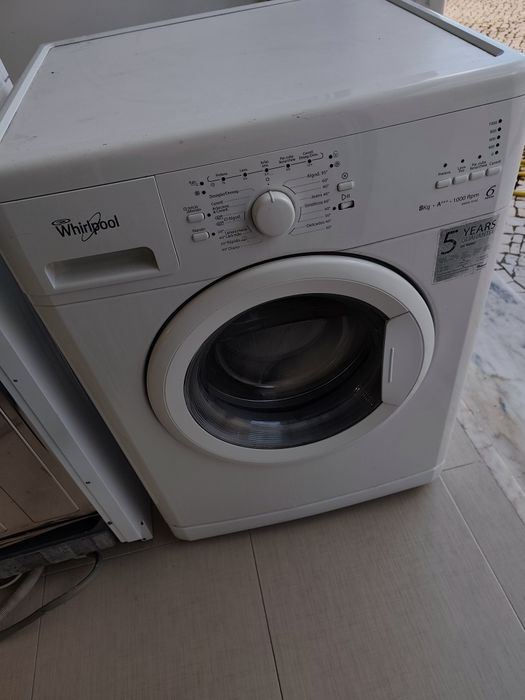 Máquina Lavar Roupa 8kg + Máquina Lavar Loiça