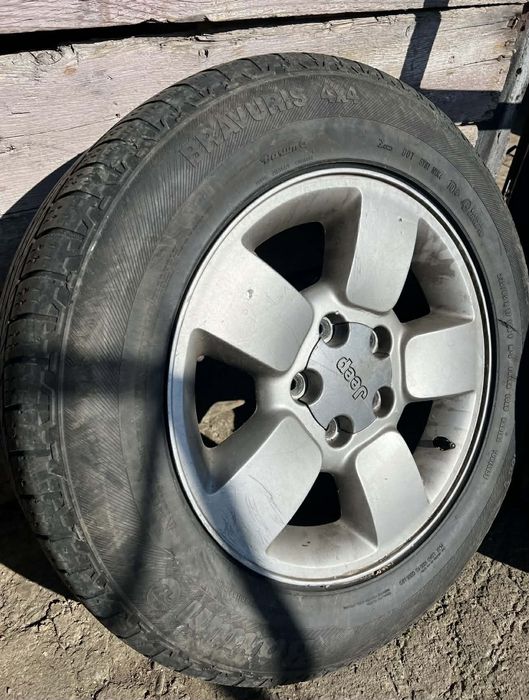 Оригінальні диски R17 Jeep WJ 5x127 (комплект 4 шт) + 235/65 R17