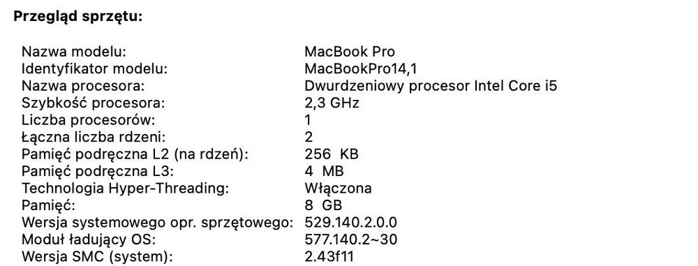 MacBook Pro 2017
