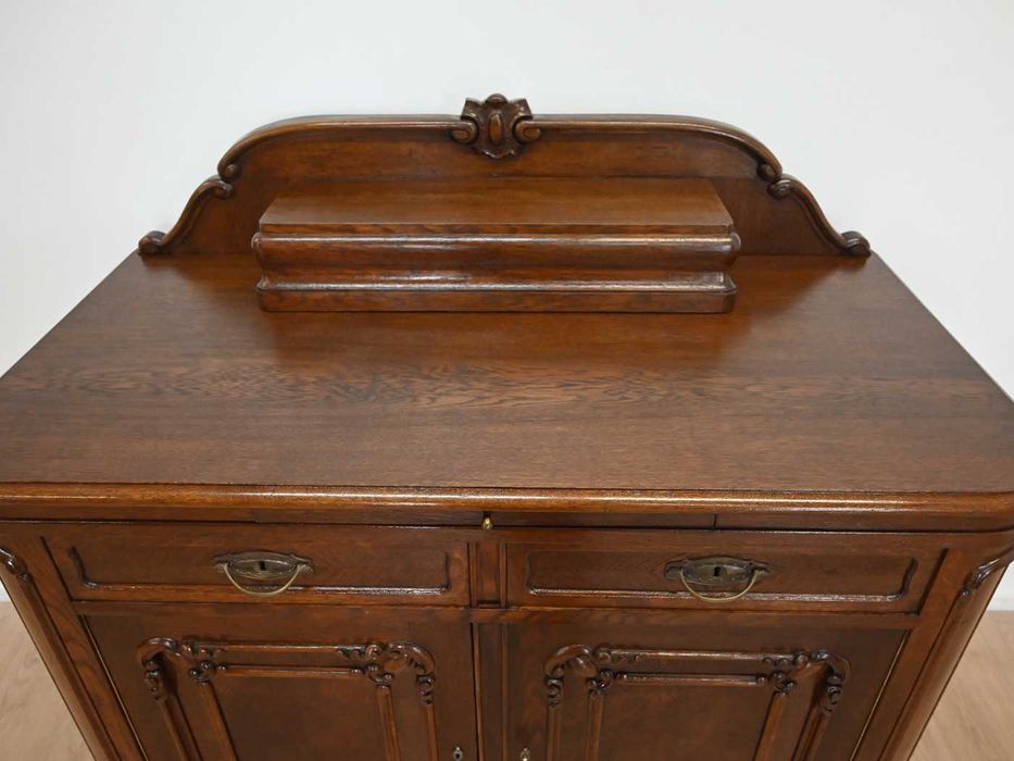 piękna komoda w ciepłym dębie 120306