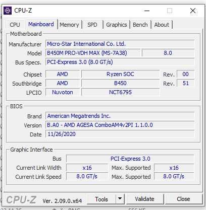 Материнська плата MSI B450M Pro-VDH Max