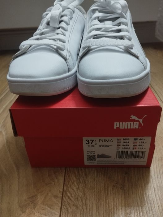 Adidasy Puma białe 37,5