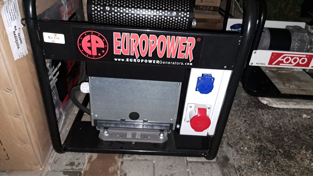 Генератор бензиновий EUROPOWER EP16000TE 16 kVa