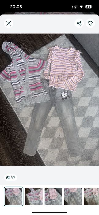 Продам шикарный костюм тройка длинсы кофта свитер Next