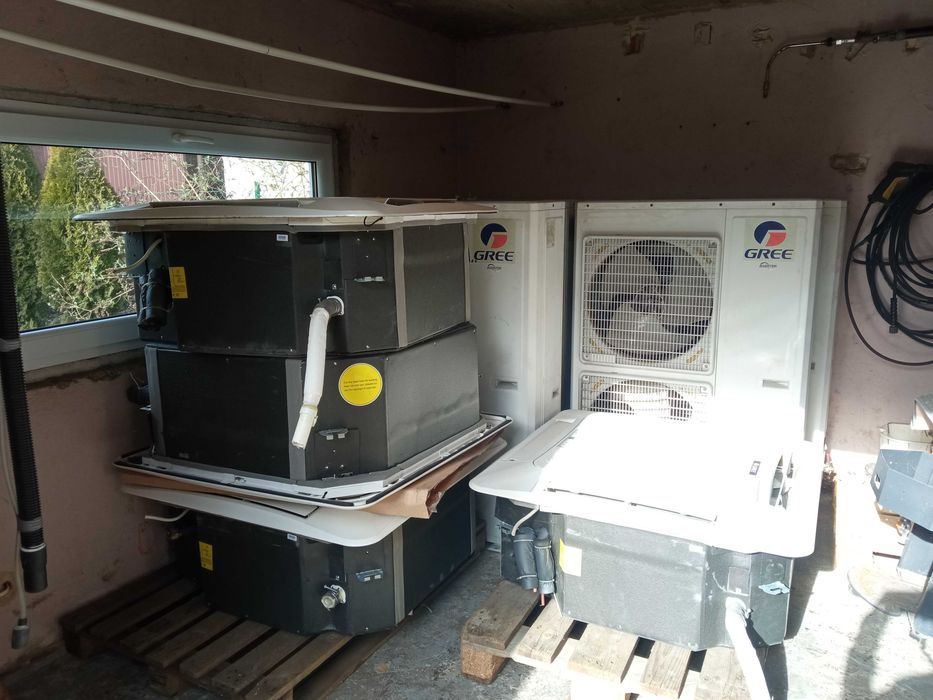 Klimatyzatory GREE, do domu, warsztatu duże