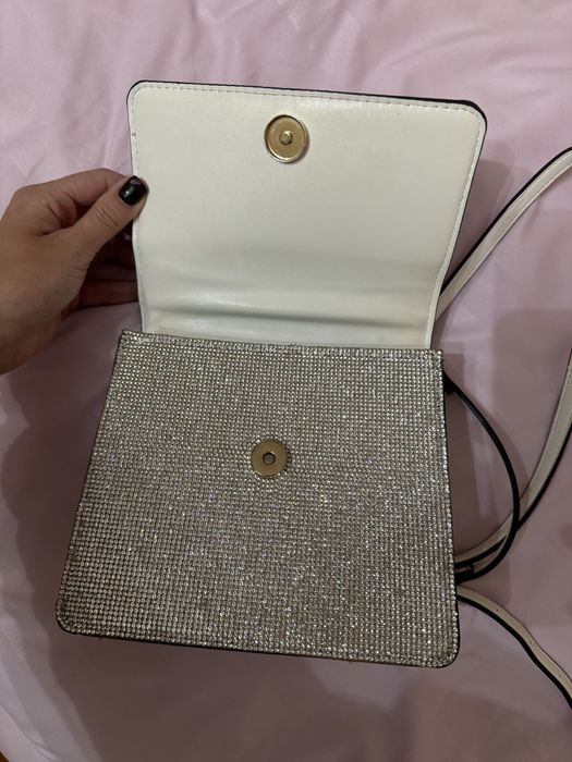 Сумка Aldo зі стразами(біла)