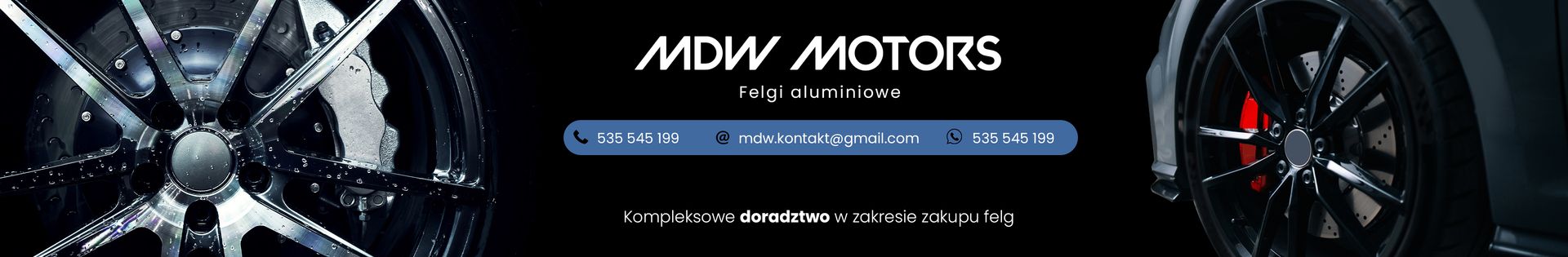 MDW MOTORS Mateusz Wąsik top banner