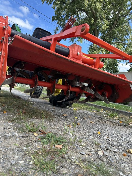 John deere 650 20km z glebogryzarka kuhn el43