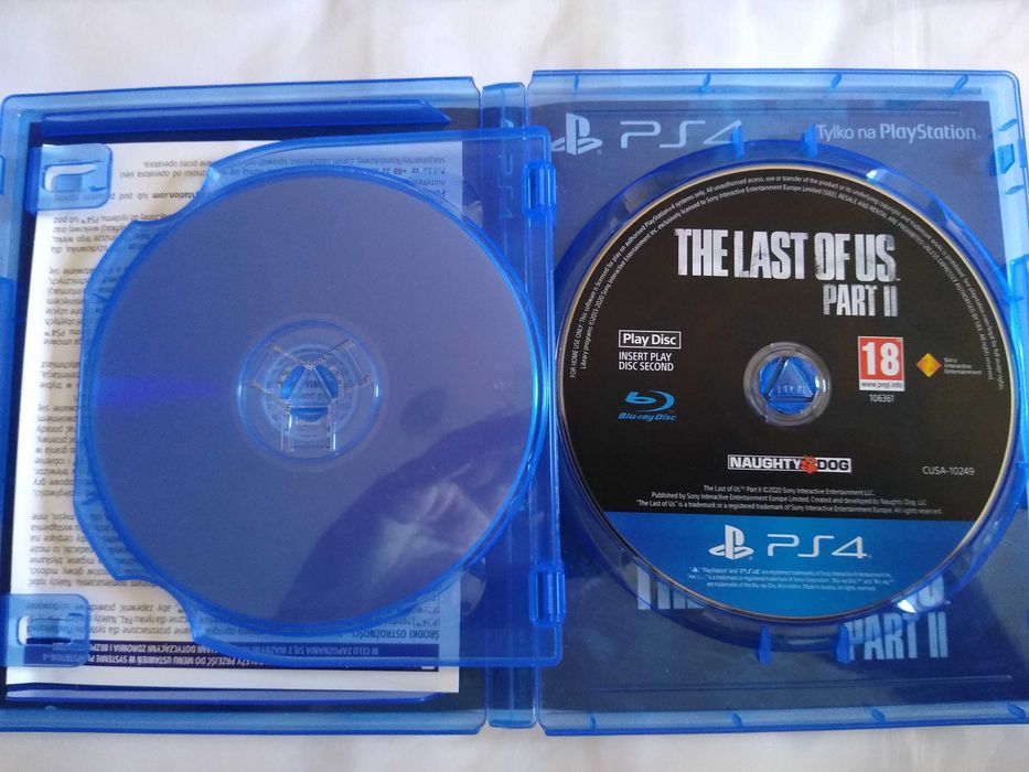 The Last Of Us 2 Ps4 polska wersja bez rys