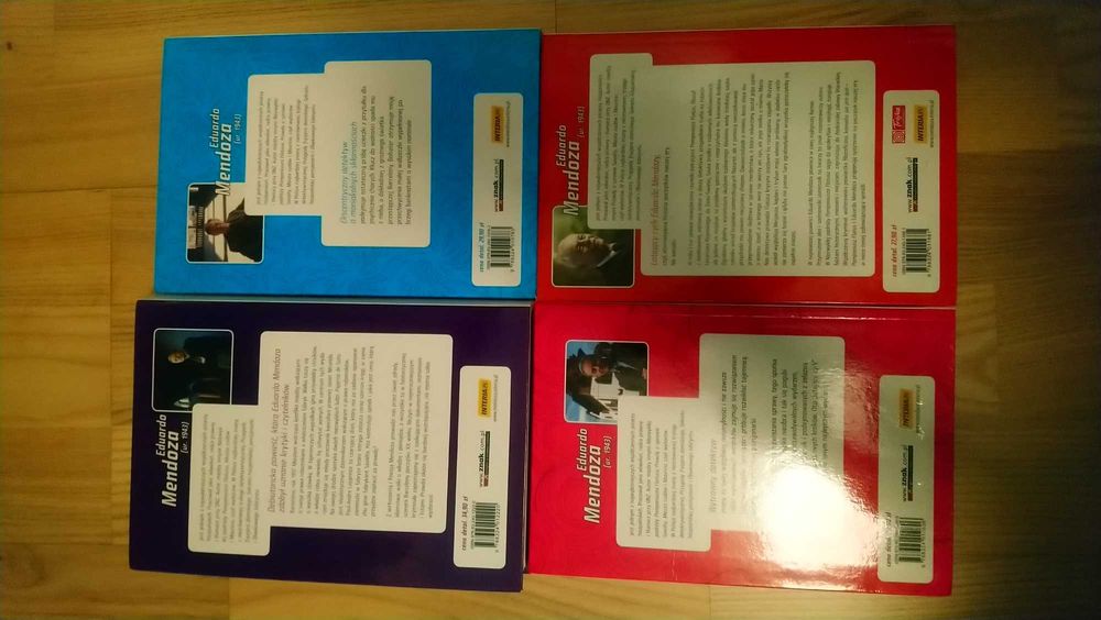 Eduardo Mendoza zestaw 4 książek