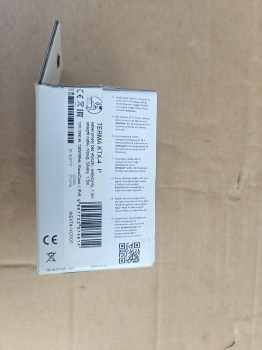 Terma KTX 4 sterownik chrom WEKT4KCROU.