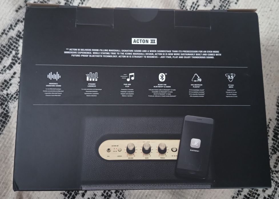 Głośnik Marshall action 3