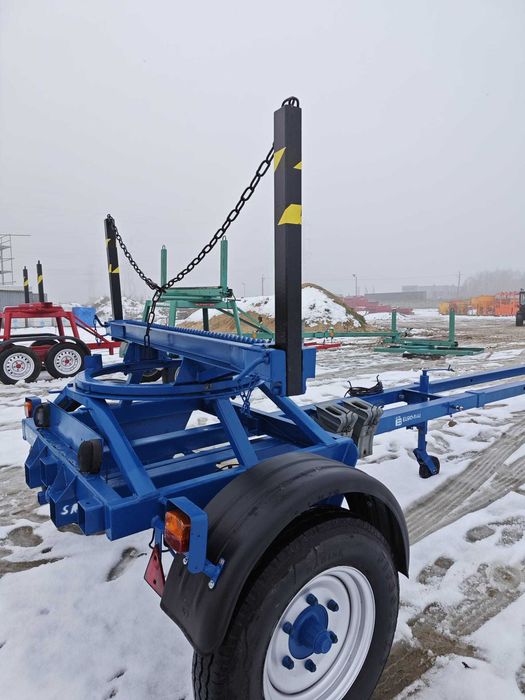 Przyczepa dłużycowa dłużyca LUTZ NL2,0T do stali drutu słupów A/14