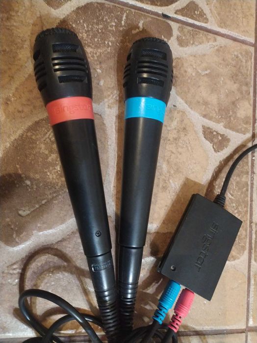 Zestaw gra na SONY PS3 " Mistrzowska impreza ", 2 mikrofony, kabel USB