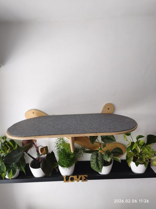 Duża półka dla kota - kotostrada - ścianka wybieg dla kota