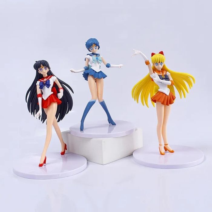 Saillormoon  Conjunto 5 figuras