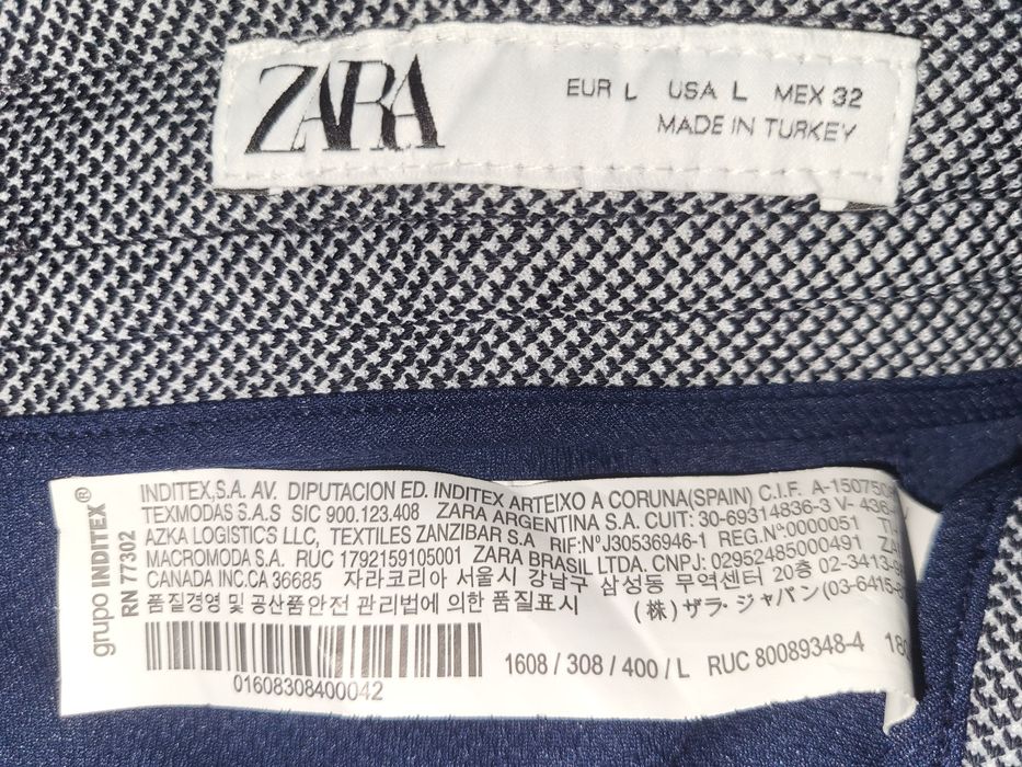 Шорти чоловічі сині Zara (L - 32)