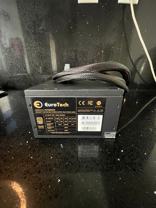 Fonte Alimentação Eurotech 600W